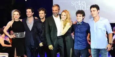 Elenco da novela Sete Vidas (Foto: Reprodução - Globo)