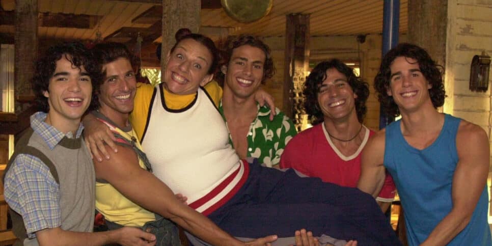 Elenco de novela da Globo Da Cor do Pecado (Foto: Reprodução - Globo)
