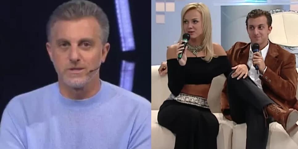 Luciano Huck e Eliana (Foto: Reprodução, Globo, SBT)