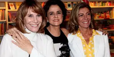 Renata Sorrah, Marieta Severo e Marília Pêra (Foto: Reprodução - Revista Quem)