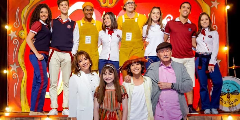 Elenco de Aventuras da Poliana (Foto: Reprodução - SBT)