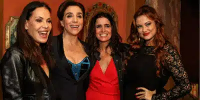 Elenco de Haja Coração (Foto: Reprodução - Globo)