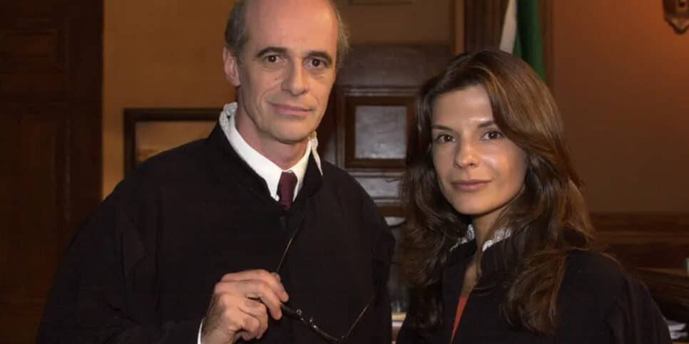 Marcos Caruso e Helena Ranaldi em 'Coração de Estudante'(Foto: Reprodução - Globo)