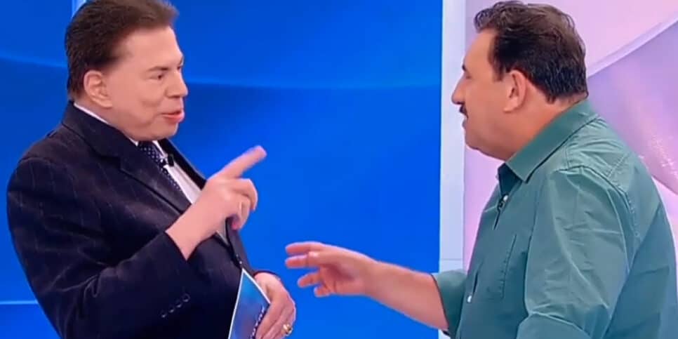 Ratinho e Silvio Santos (Foto: Reprodução - SBT)