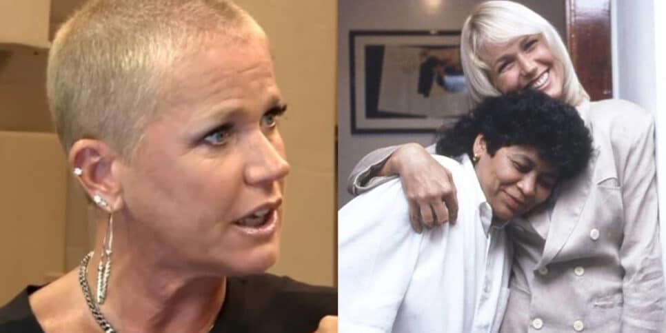Xuxa e Marlene Matos (Foto: Reprodução - Globo)