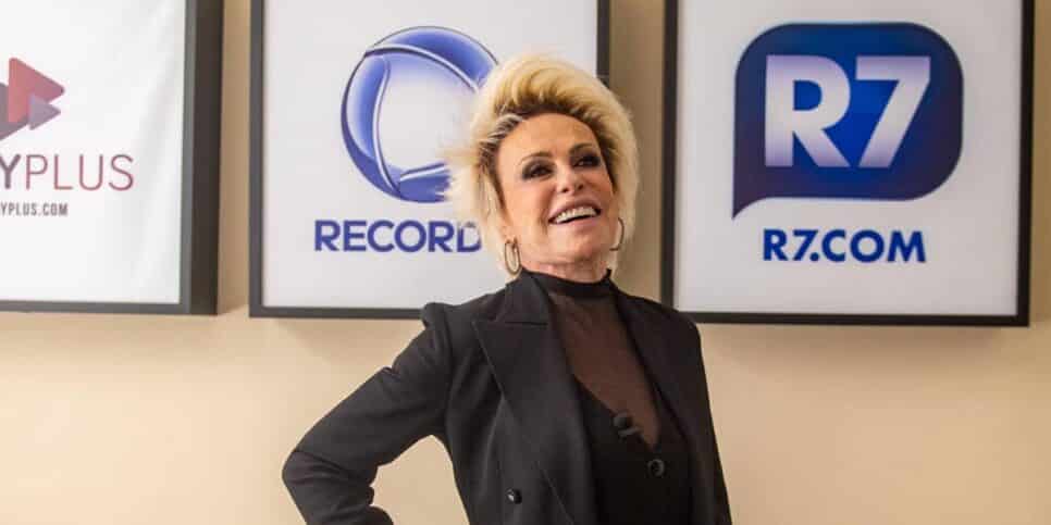 Ana Maria Braga na Record (Foto: Reprodução - Instagram)