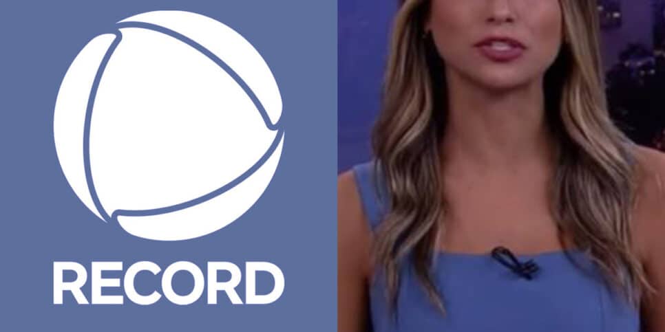 Apresentadora da Record (Foto: Reprodução - Record)