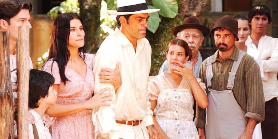 Elenco da novela Alma Gêmea (Foto: Reprodução - Globo)