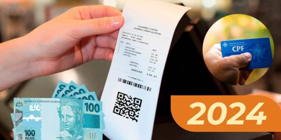 Dinheiro e CPF na Nota Fical (Foto: Reprodução / Pró Empreendedor)