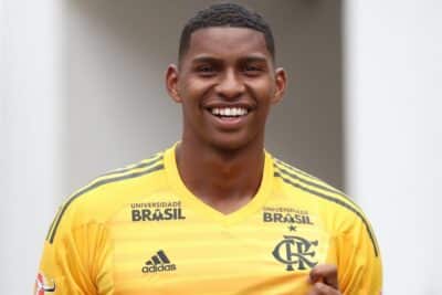 O famoso jogador de futebol pode deixar o Rubro-Negro em breve (Foto: Gilvan de Souza/Flamengo)