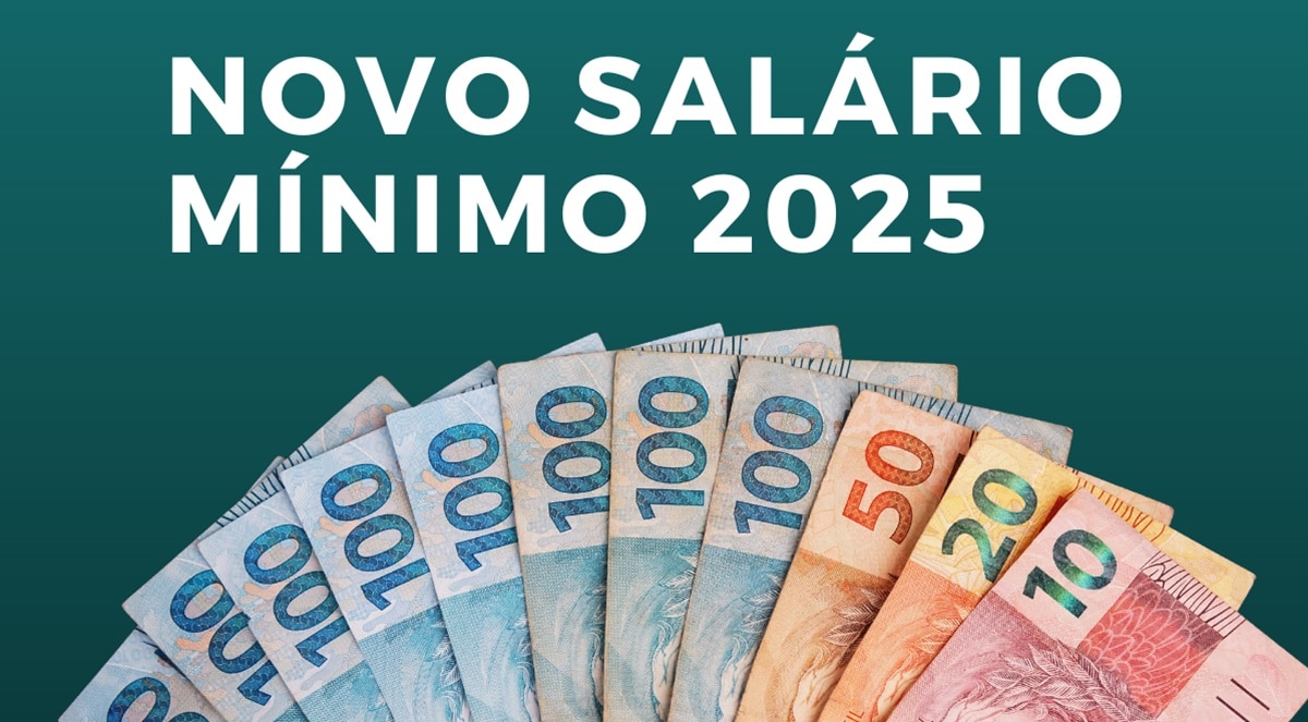 Novo salário mínimo em 2025 já tem valor anunciado e piso e teto no INSS (Foto: Reprodução/ Internet/ Montagem)