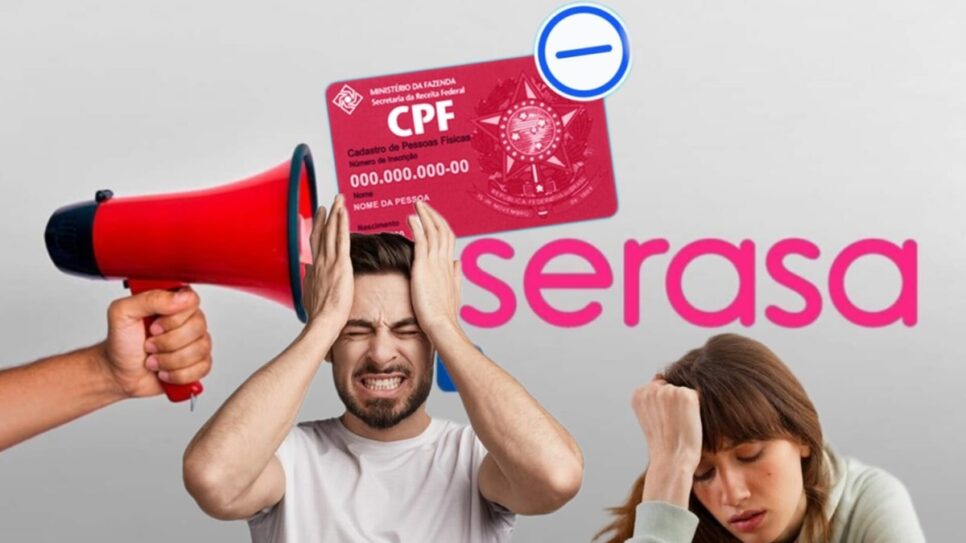 CPF negativado há mais de 5 anos? Serasa esclarece verdade (Fotos: Reprodução/ Internet/ Freepik/ Montagem Gustavo)