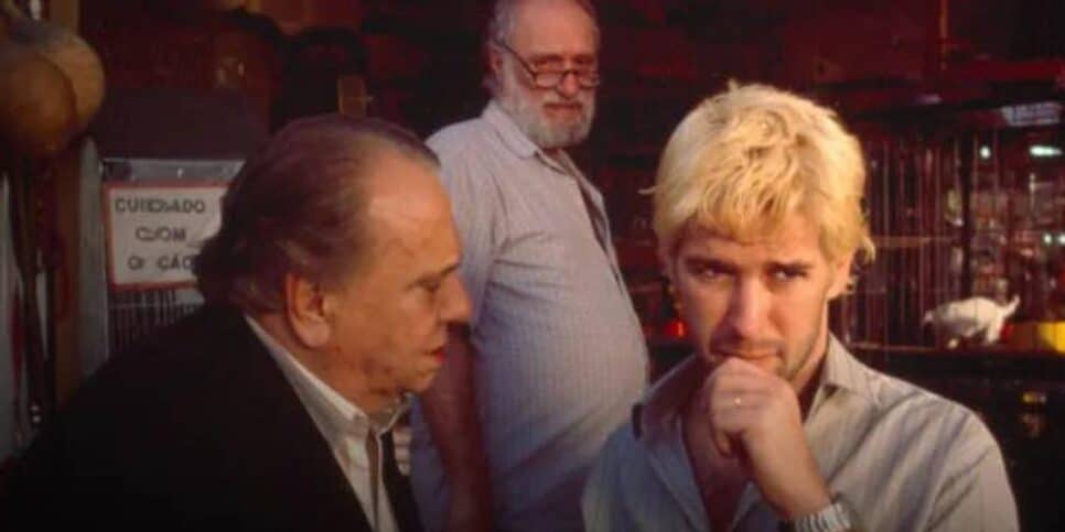 Cena do filme O HOMEM DO ANO (Foto: Reprodução, Montagem - TV Foco)